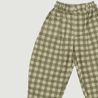 Gambar SABINE AND HEEM - TODDY Barrel Gingham Pants - Celana Panjang Anak - L (5-6 YO) dari sabineandheemofficial Kota Tangerang Selatan 2 Tokopedia
