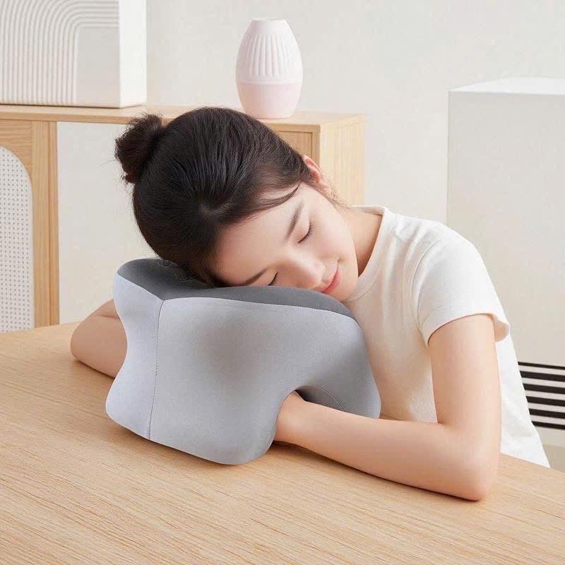 Gối Ngủ Dành Cho Dân Văn Phòng Và Sinh Viên.Gối Ngủ Trưa Văn Phòng Siêu Thoải Mái Giúp Bảo Vệ Cổ