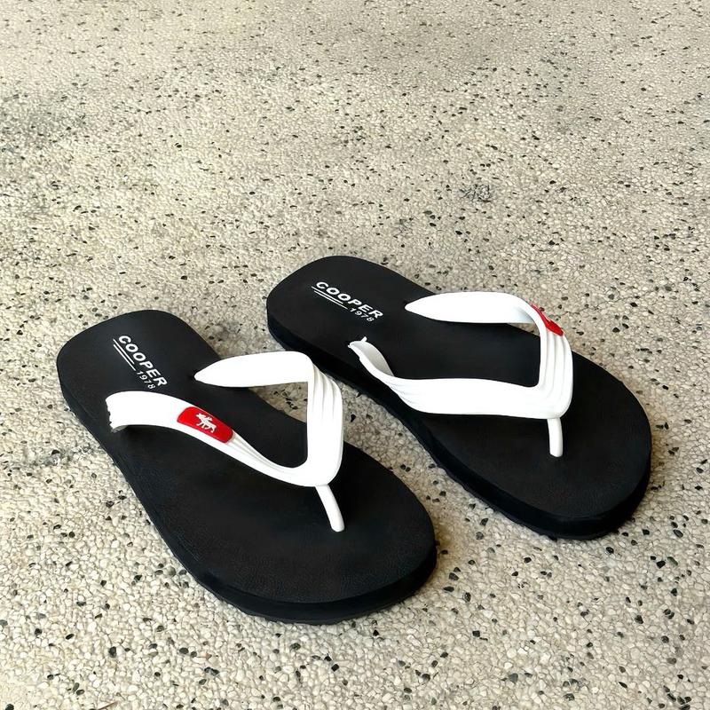 Dép Tông Cooper Quai Hươu Đế Cao Su Mút EVa Cứng Đi Êm Không Xẹp Đế - Đế Bằng DéP dép lào sanpham moi dép tông xỏ nam
