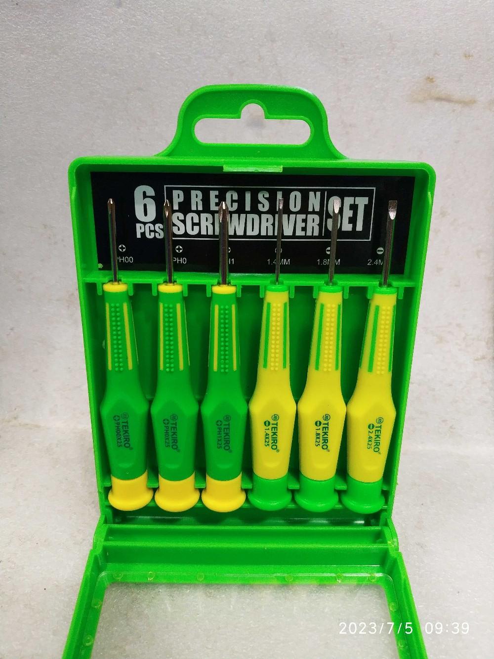 Jual Obeng presisi - obeng instrument - Tekiro screwdriver set - Kota ...