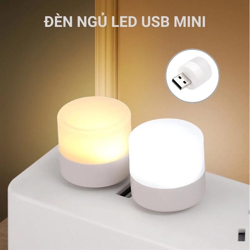 đèn led usb mini siêu sáng đọc sách giá rẻ nhỏ gọn cho laptop sạc dự phòng máy tính ô tô xe hơi Phụ Kiện