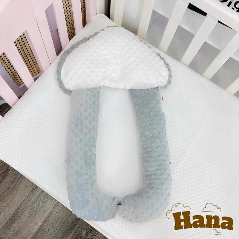 Gối chữ U Hàn chống bẹt đầu, cho bé ngủ ngon êm ái, mềm mại 2xmart 2