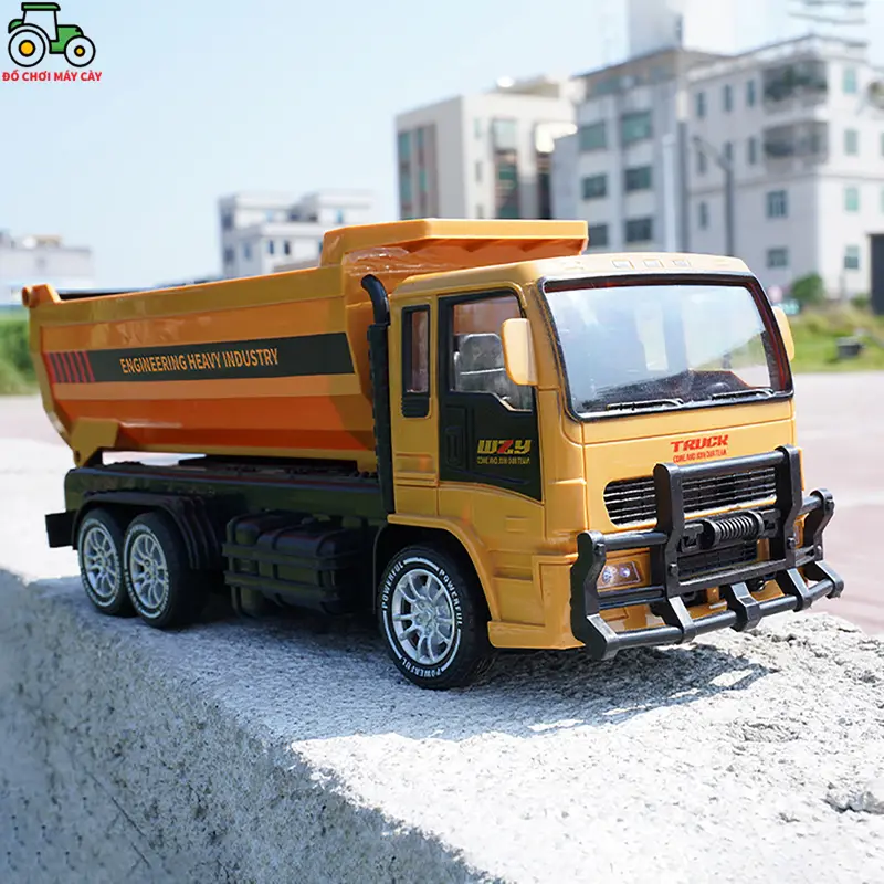 Xe ben - Điều khiển từ xa (RC), nâng hạ thùng ben, lốp cao su; xe công trình; MCT10 2