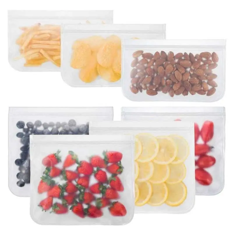 Kantong Plastik Organizer Makanan Silicone Food Bag 5