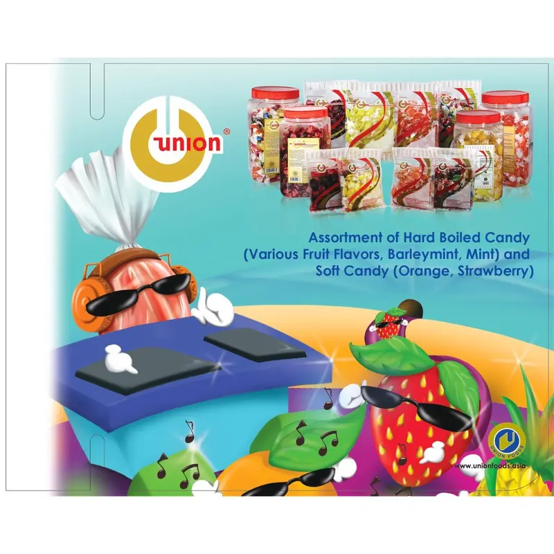 Permen Union Aneka Rasa 211 gram - Union Assorted Candy   JR 2