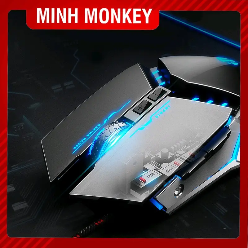 Chuột Gaming Inphic PW2 - Silent Click 5