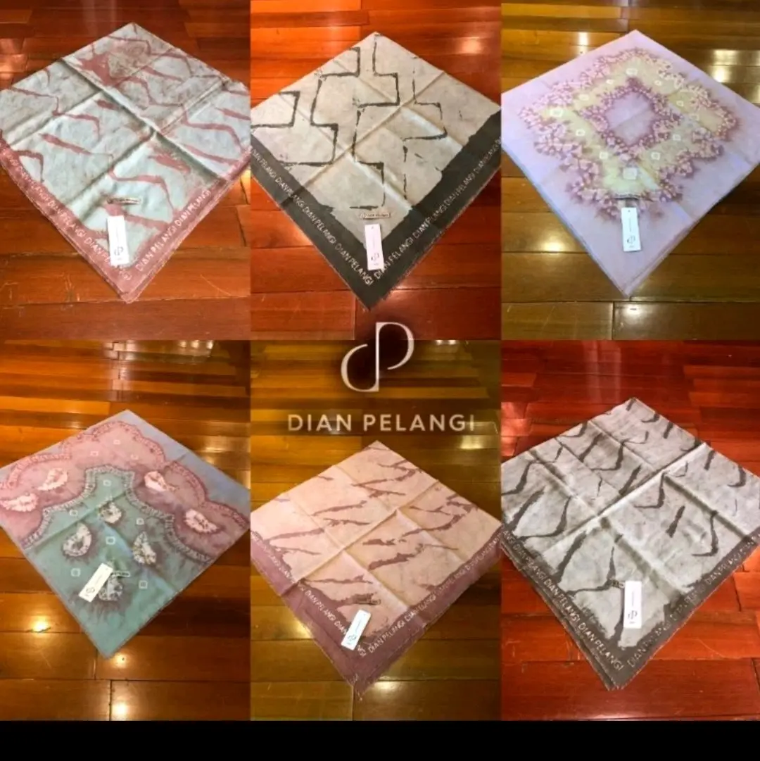 jilbab segi empat Scraf voille batik dian pelangi official Pekalongan