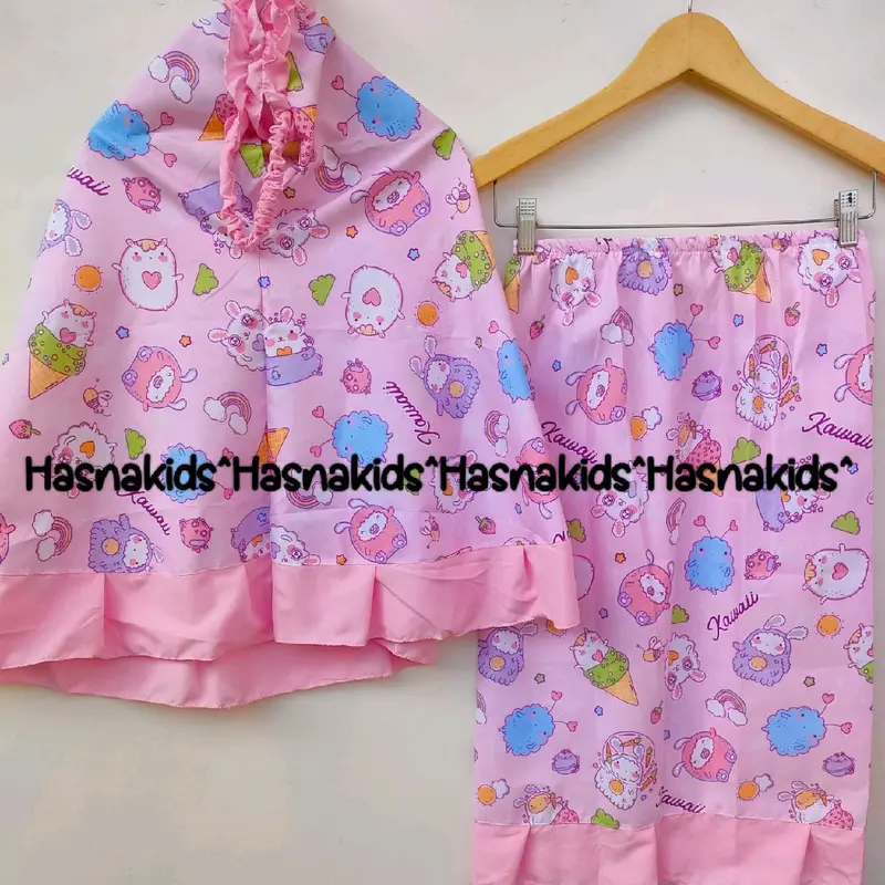 Mukena anak perempuan 2-5 tahun 4
