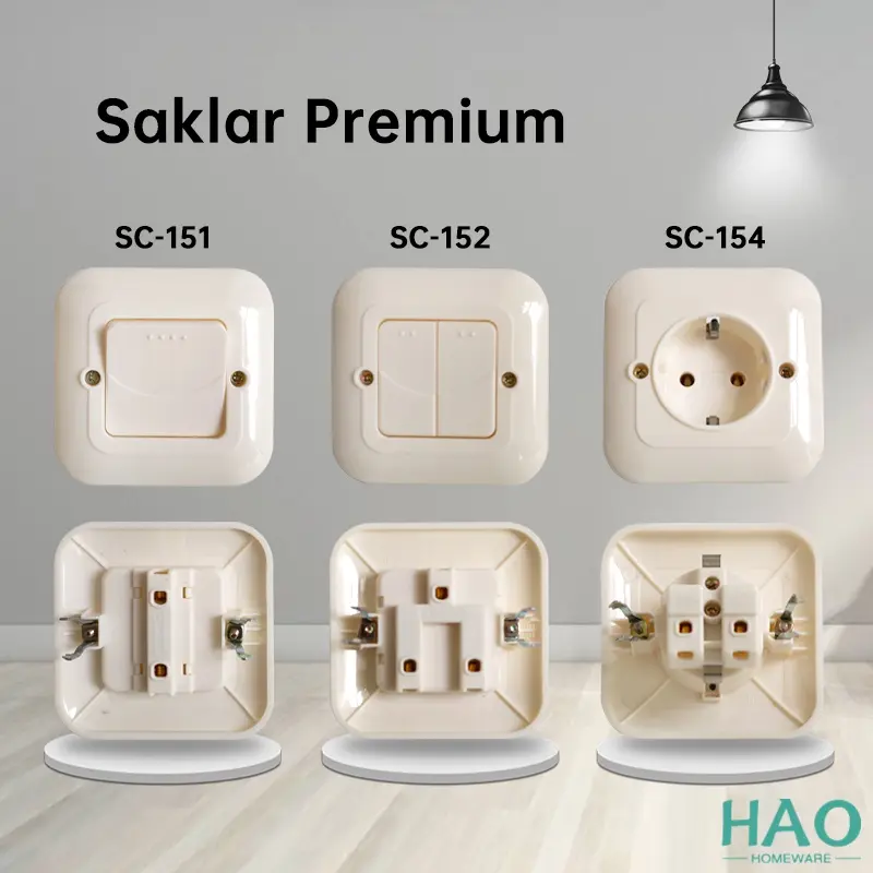 [HAO] Termurah SAKELAR IB MEREK CAHAYA SNI/SAKALAR INDOOR Harga termurah 1