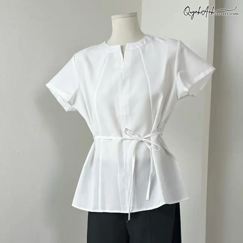Set Áo Cánh Rơi Nữ Công Sở Thời trang thanh lịch phong cách hàn quốc 1