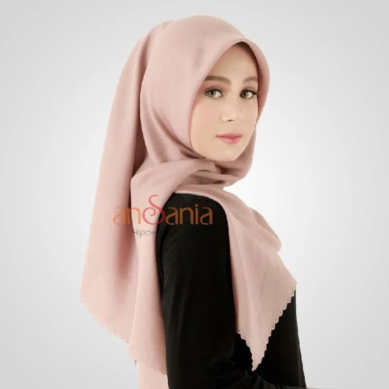 KERUDUNG SEGIEMPAT SHINAR GLAMOUR LASERCUT ANSANIA ORIGINAL HIJAB SEGI EMPAT NAYLA HIJA'B 1