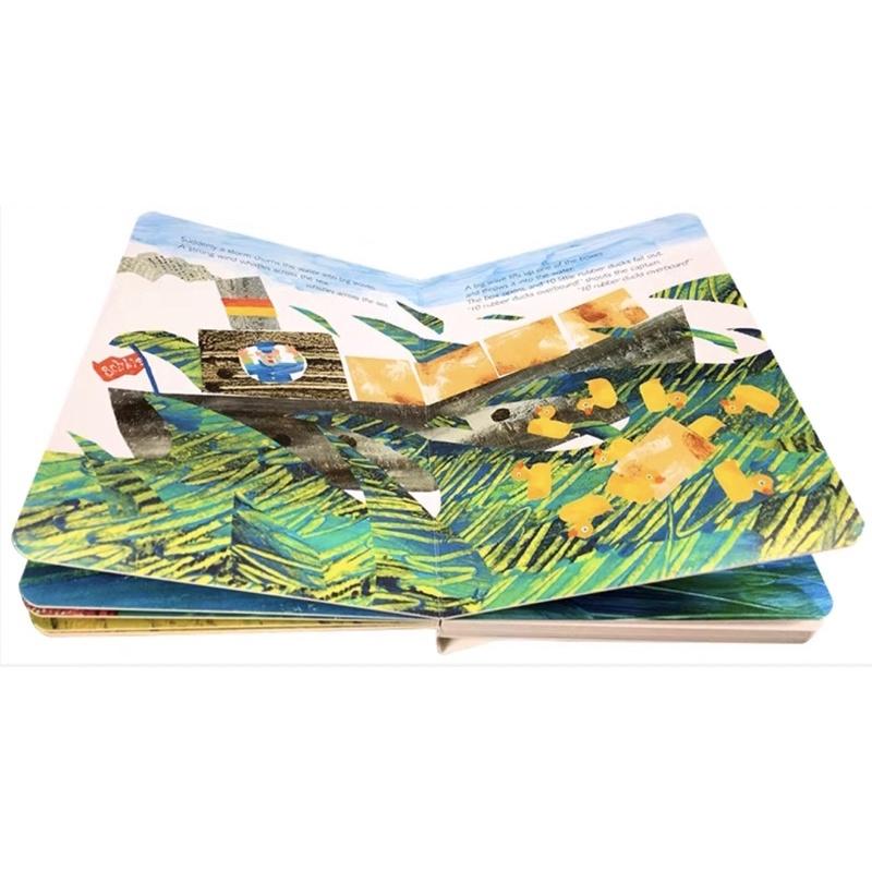 Product Introduction of original Eric Carle: 10 Rubber Ducks/ The Mixed Up Chameleon/ 123 To The Zoo/ (Board Book) 16