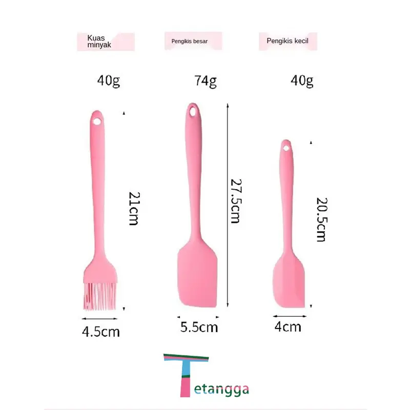 COMBO 3IN1 Spatula Silicon 5in1+Pisau Set Keramik 3 In 1 Talenan Set Knife Set Peeler Buah+Mangkuk serat jerami gandum 1set 4pcs 3