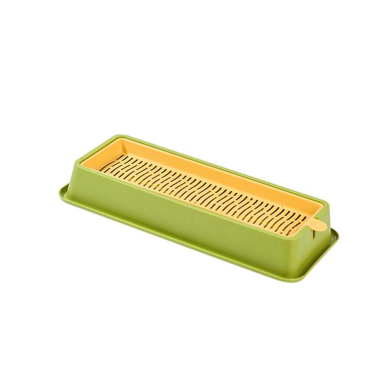 Seed Sprouter Tray Hydroponic Cat Grass Box Wheatgrass Bean Sprouts Wheatgrass Grower Soil Free Cat Grass Sprouting Tray for Microgreens 5