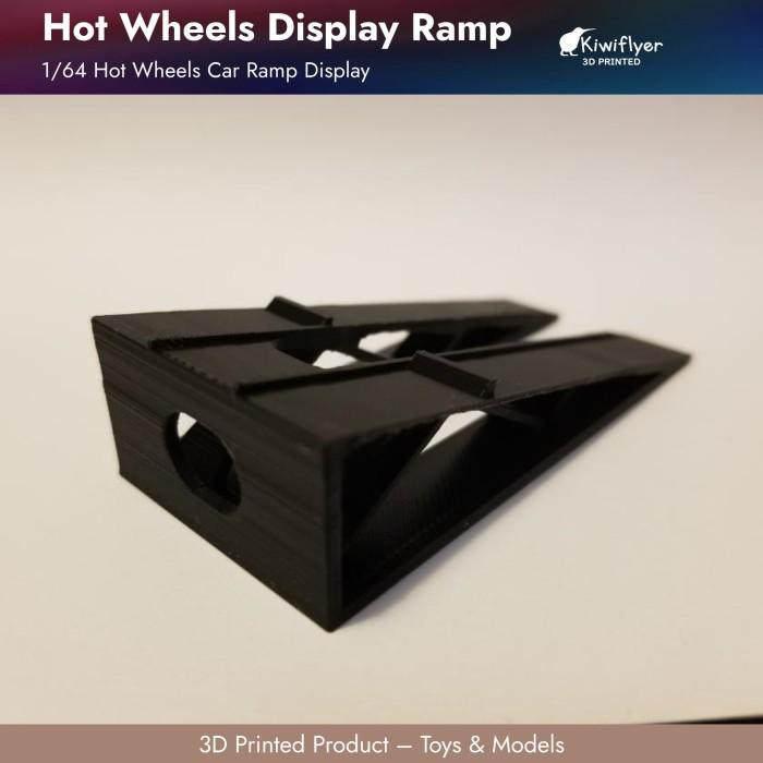Hot Wheels Display Ramp - Diorama Ramp Pajangan Untuk Diecast Hot Wheels 1:64 - 3D Printed 3