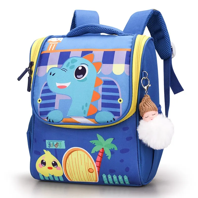 Tas Import Fashion Ransel Anak Unisek Motif 8342 dengan Bahan Kanvas PU 400 Gram 4