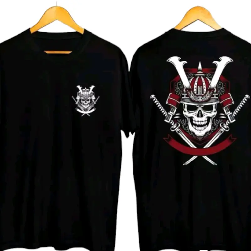 PAKET ISI 7PCS KAOS JEPANG Hitam 5