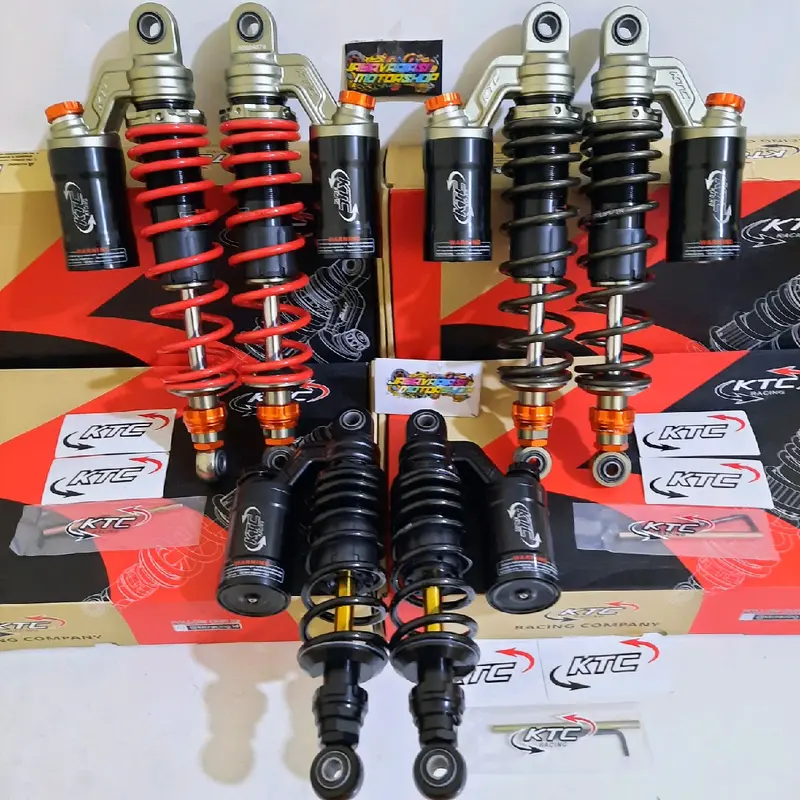 ORIGINAL SHOCKBREAKER SHOCK KTC EXTREME RACING DOUBLE TABUNG ATAS 280MM 320MM 340MM BEBEK RX KING/ TIGER/ SUPRA/ KARISMA/ REVO/ GRAND/ JUPITER Z/ VEGA/ F1ZR/ GL PRO/ VERZA/ MEGAPRO/ WR155/ WR 175/ CB 100 DLL 0