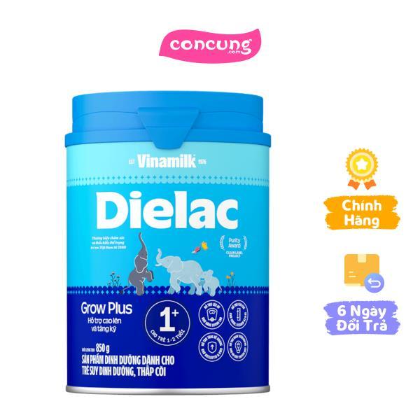 Sữa bột Dielac Grow Plus 1+ cho bé 1-2 tuổi, 850g