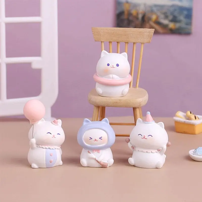 Hộp Mù Hình Mèo Lợn Hoạt Hình, Đồ Trang Trí Để Bàn, Hộp Mô Hình Bí Ẩn Ngẫu Nhiên, Quà Tặng, H1L9 7