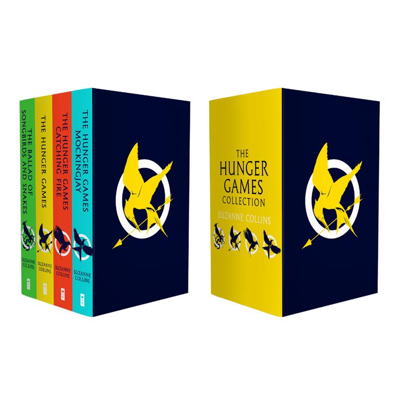 The Hunger Games 4 Book Paperback Box Set by Suzanne Collins 1