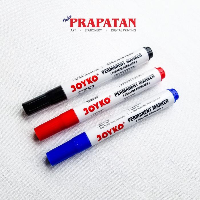Gambar Joyko Permanent Marker PM / Spidol Permanen - Hitam dari Toko Prapatan_NEW Kota Administrasi Jakarta Timur 2 Tokopedia