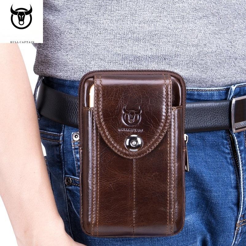 Túi đeo hông đựng điện thoại đeo thắt lưng cao cấp BULLCAPTAIN Bag Nam