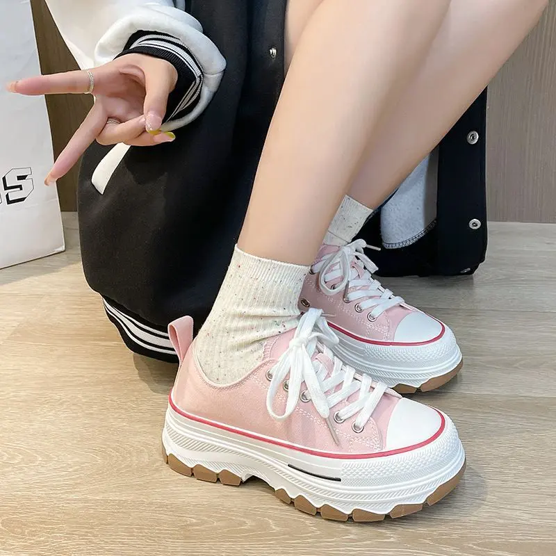 Marelow® Sydney - Sepatu Sneakers Casual Fashion Wanita Canvas Shoes 5