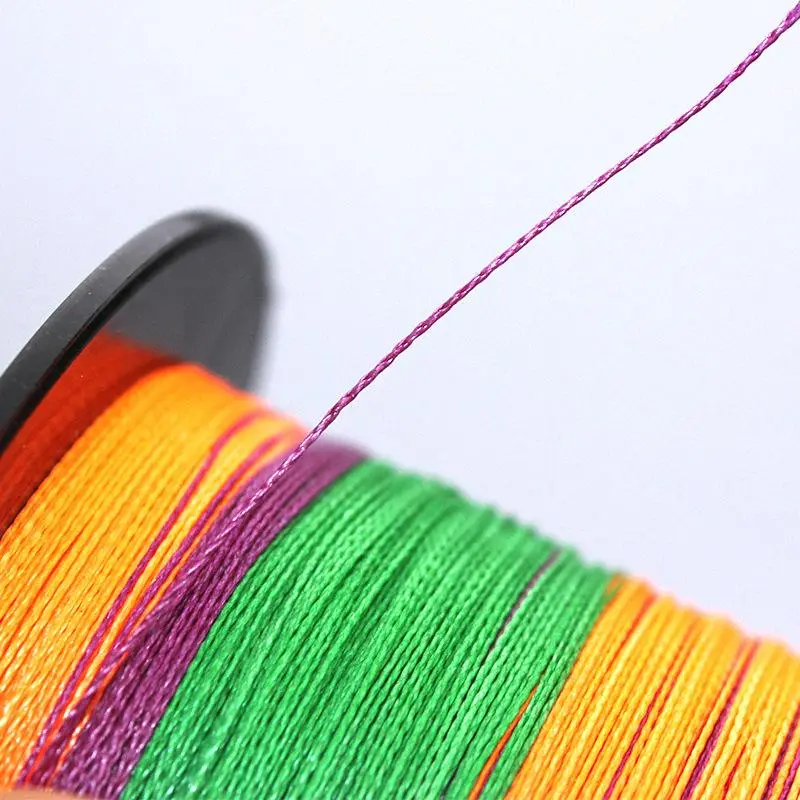 4-strand PE Braided Fishing Line, 500m/1640ft Fishing Line, Anti-abrasion Braided Line, Strong, Durable, and Long-lasting Fishing Accessories 4