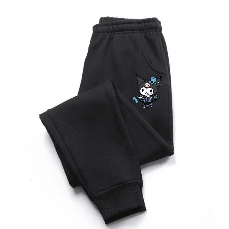 Children's Autumn Casual Cute Cartoon Hat Kulomi Printed Tracksuit Pants Soft and Comfortable Girls' Tracksuit Comfortable Pants
