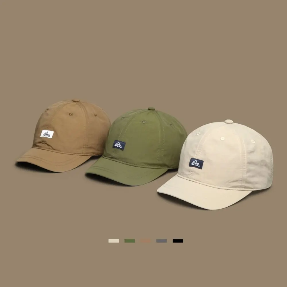 Fashion Short-brimmed Baseball Cap Quick-Drying Breathable Sunscreen Hat Thin Hip-hop Cap Women Men