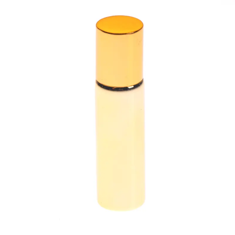 Chai Con Lăn Kim Loại, Thiết Kế Thanh Lịch, Có Thể Nạp Lại, 5ml, Thích Hợp Cho Tinh Dầu, Chăm Sóc Da Và Nước Hoa, Ứng Dụng Dầu Gội Đầu, Được Làm Bằng Thủy Tinh, Con Lăn 6