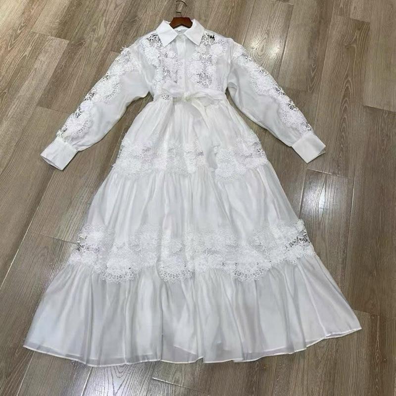 Váy tơ ren ZMM dáng dài siêu sang