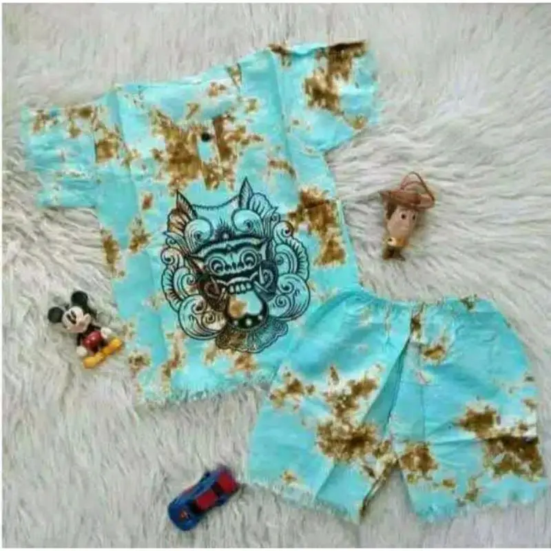 Setelan Barong Bali Anak Laki-Laki dan Perempuan A Aoya - 3 Pcs Fashion 5