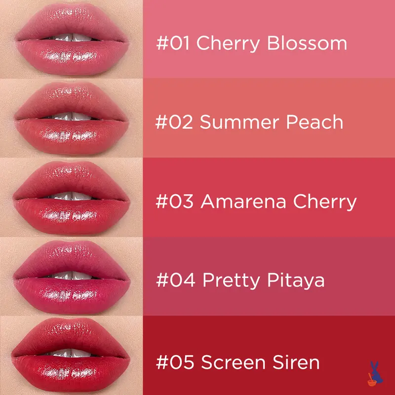 Rabbit Habit Water Stain #02 Summer Peach - Liptint Pink Tahan Lama dengan Finish Dewy 5
