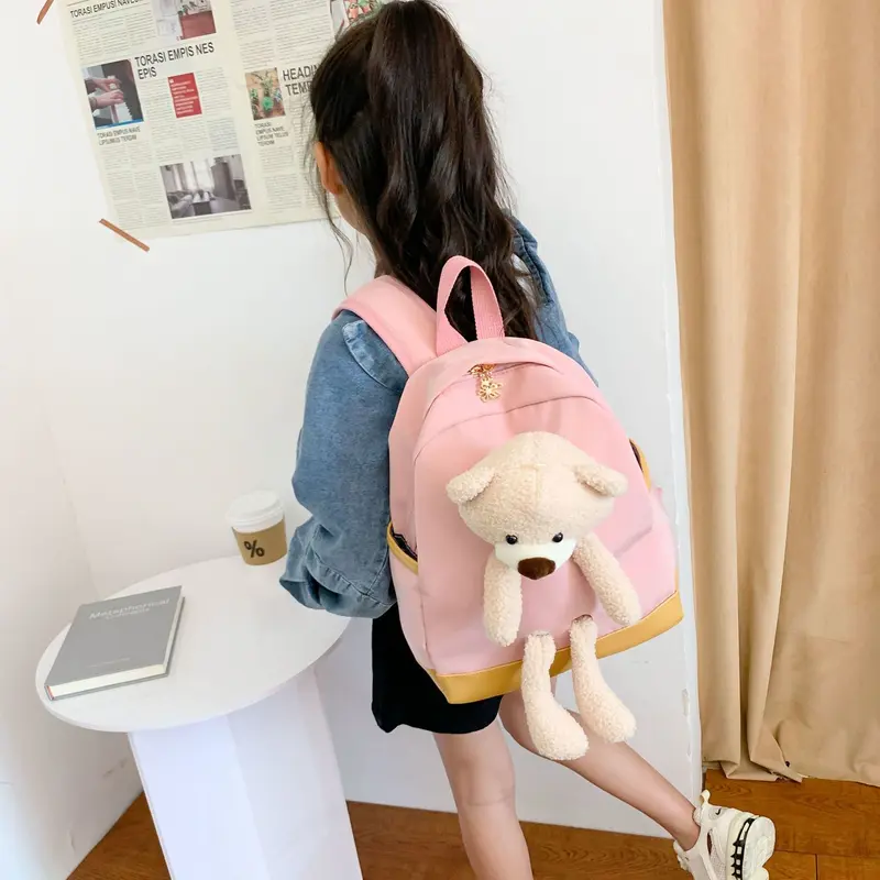 Ba lô mẫu giáo, dành cho bé trai và bé gái, trẻ em, độ tuổi: 3-6 tuổi, trọng lượng nhẹ, bảo vệ cột sống, giảm trọng lượng, siêu nhẹ, thích hợp cho giáo dục sớm cho Em Bé 5 bóp  baby three 2