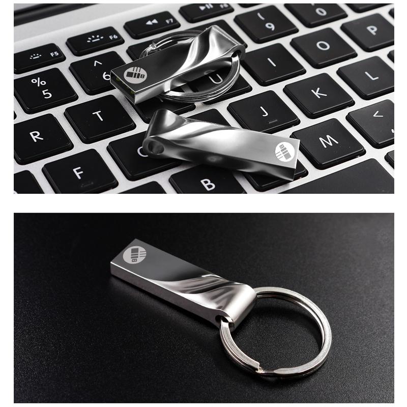BU KING Pen drive 8GB 16GB 32GB 64GB 128GB high speed USB2.0 for computer cell phone metal mini pen drive 32GB USB flash drive 64GB 128GB 16GB 8GB 4