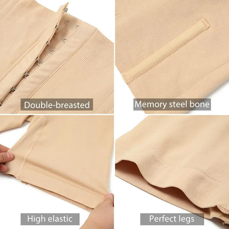 Yoona KR595 Celana Pendek Korset Bahan Tebal Pengecil Pelangsing Perut Dan Paha Slimming Body Shaper Pants Wanita 2