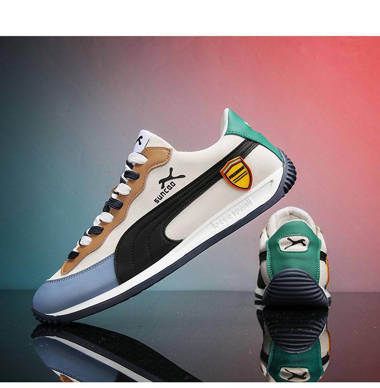 Product Introduction of Autumn Men's Shoes Breathable New Trendy All-Match Men's Casual Sneakers Youth Sports Running Shoes Soft Bottom Stylish Shoes 17