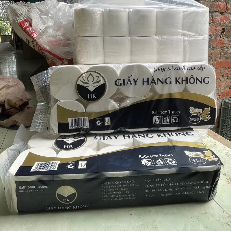 Combo 2 bịch giấy vệ sinh 20 cuộn giấy 3 lớp dai mịn 1