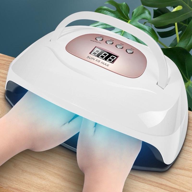 Máy hơ gel SUN X8 Chính hãng , Máy hấp sơn gel móng tay nail 150w