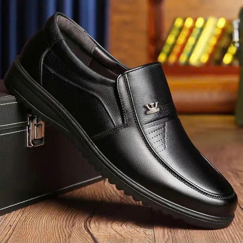 Giày Tây Nam Công Sở G21M Logo Đinh Ba Đế Cao Su - giày lười nam 5