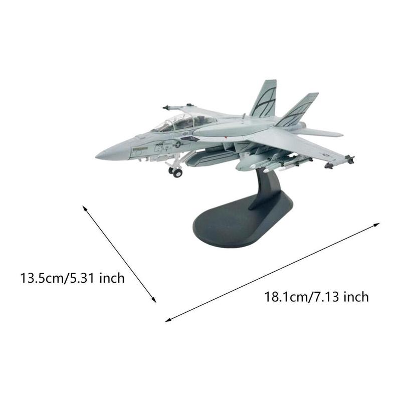 Đồ Trang Trí Mô Phỏng Máy Bay F/A-18, Tỷ Lệ 1 / 100, Máy Bay Chiến Đấu Bằng Hợp Kim Kim Loại, Thích Hợp Để Bàn, Phòng Khách Gia Đình, Hàng Không, Kỷ Niệm 2