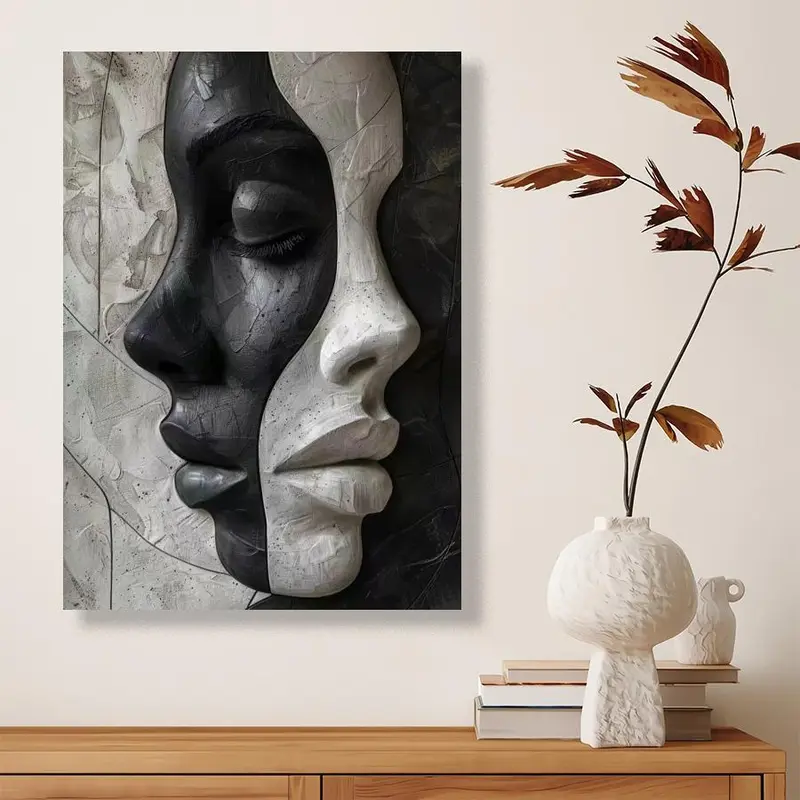 Women Print Modern Art Home Wall Decor, 1 Count Home Decoration Hanging Picture, Wall Poster for Living Room, Bedroom, Cafe, Kitchen & Restaurants Decor 5