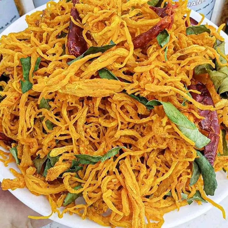 ( ttshop ) Khô Gà Lá Chanh - Ăn vặt, Túi 250gram ( Chuẩn vị nhà làm )