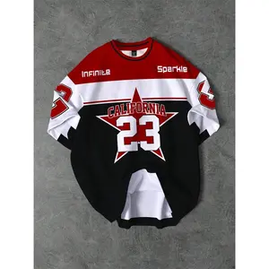 Jersey Basket Pria Terbaru Dengan Tulisan "CALIFORNIA" Yang Trendi Dan Cetakan Angka 233D, Berventilasi, Kasual, Dan Longgar.
