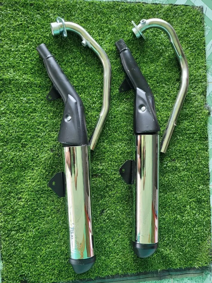 Ống xả pô xe máy pô sonic gắn các dòng xe ex,win,sonic (cổ dài cắt bớt rồi gắn)
