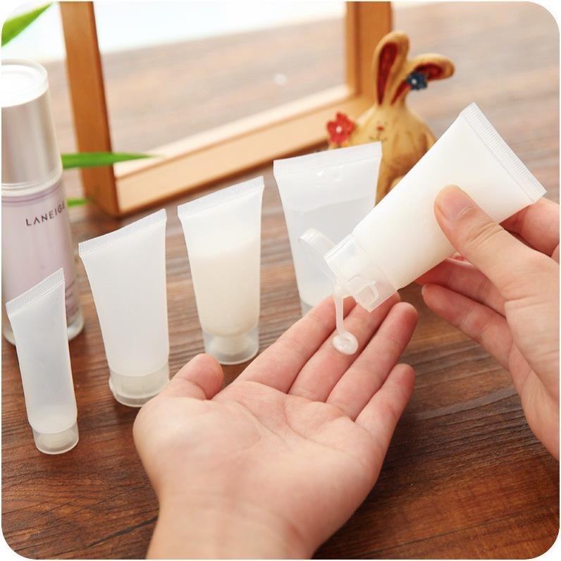 5ml 10ml 15ml 20ml 30ml 50ml 100ml Tuýp Lọ Chai Nhựa Chiết Mỹ Phẩm Đựng Kem Đánh Răng Dầu Gội Sửa Tắm Sữa Rửa Mặt
