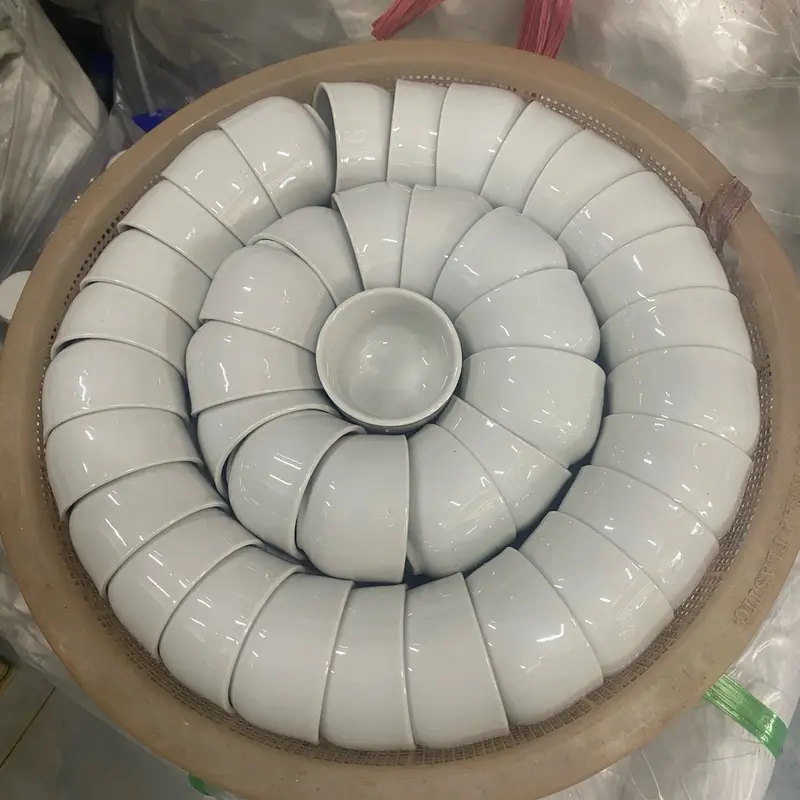 Combo 20 chén chè (ly trà ) trắng siêu đẹp 3
