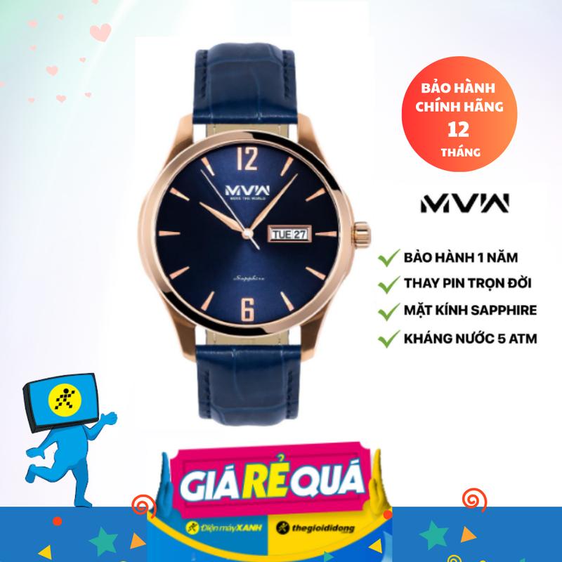 Đồng Hồ Nam MVW 42 mm ML061-01 Màu Xanh Dương